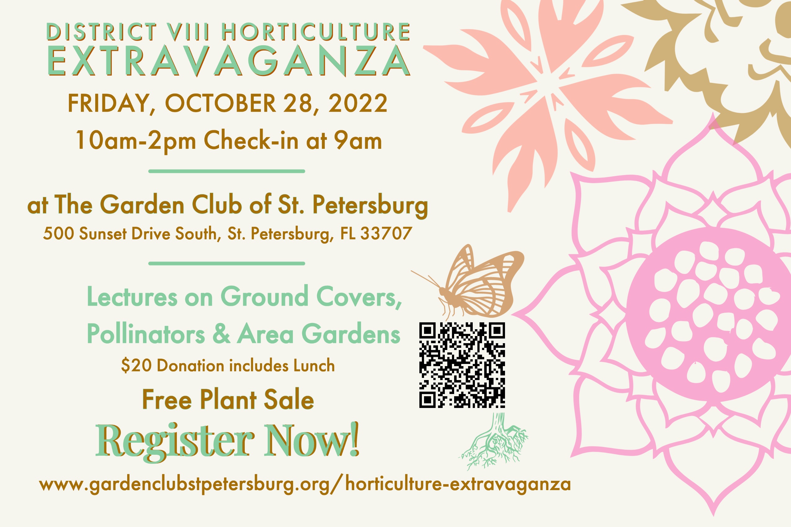 Horticulture Extravaganza Flyer Graphic