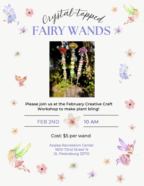 Fairy Wands Crafts Feb 26