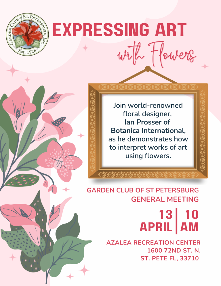 Expressing Art with Flowers April V2