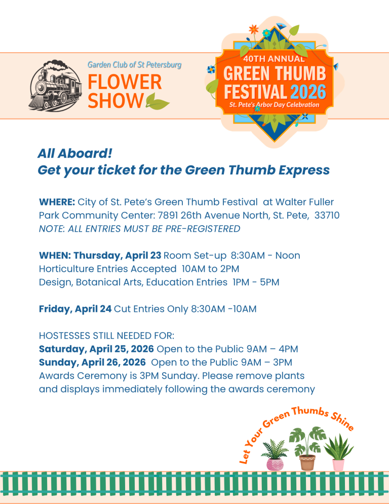 GCSP Flower Show 2026