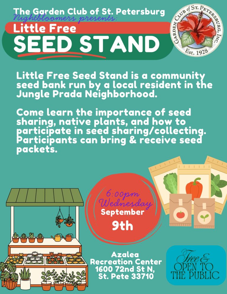 Nightbloomers Little Free Seed Stand (1)